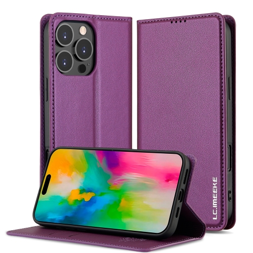 For iPhone 16 Pro LC.IMEEKE L1 Series Frosted Fine Texture PU Phone Case(Purple)
For iPhone 16 Pro LC.IMEEKE L1 Series Frosted Fine Texture PU Phone Case(Purple)