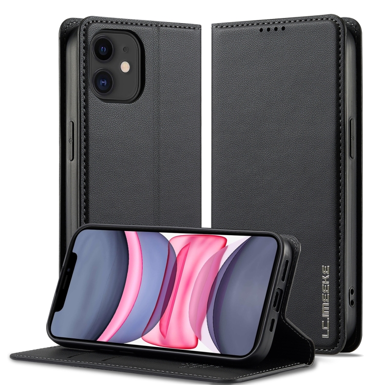 For iPhone 12 / 12 Pro LC.IMEEKE L1 Series Frosted Fine Texture PU Phone Case(Black)
For iPhone 12 / 12 Pro LC.IMEEKE L1 Series Frosted Fine Texture PU Phone Case(Black)