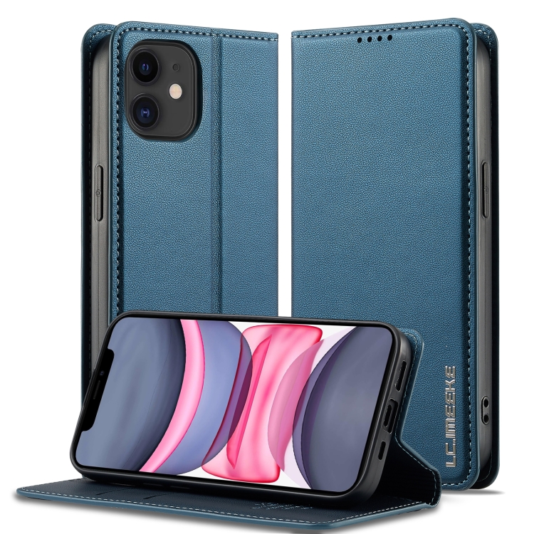For iPhone 12 / 12 Pro LC.IMEEKE L1 Series Frosted Fine Texture PU Phone Case(Blue)
For iPhone 12 / 12 Pro LC.IMEEKE L1 Series Frosted Fine Texture PU Phone Case(Blue)
