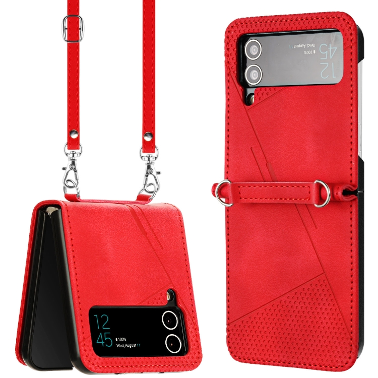 For Samsung Galaxy Z Flip3 5G Dream Triangle Leather Phone Case with Lanyard(Red)
For Samsung Galaxy Z Flip3 5G Dream Triangle Leather Phone Case with Lanyard(Red)
