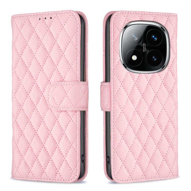 For Redmi Note 14 Pro 4G Diamond Lattice Wallet Flip Leather Phone Case(Pink)
For Redmi Note 14 Pro 4G Diamond Lattice Wallet Flip Leather Phone Case(Pink)