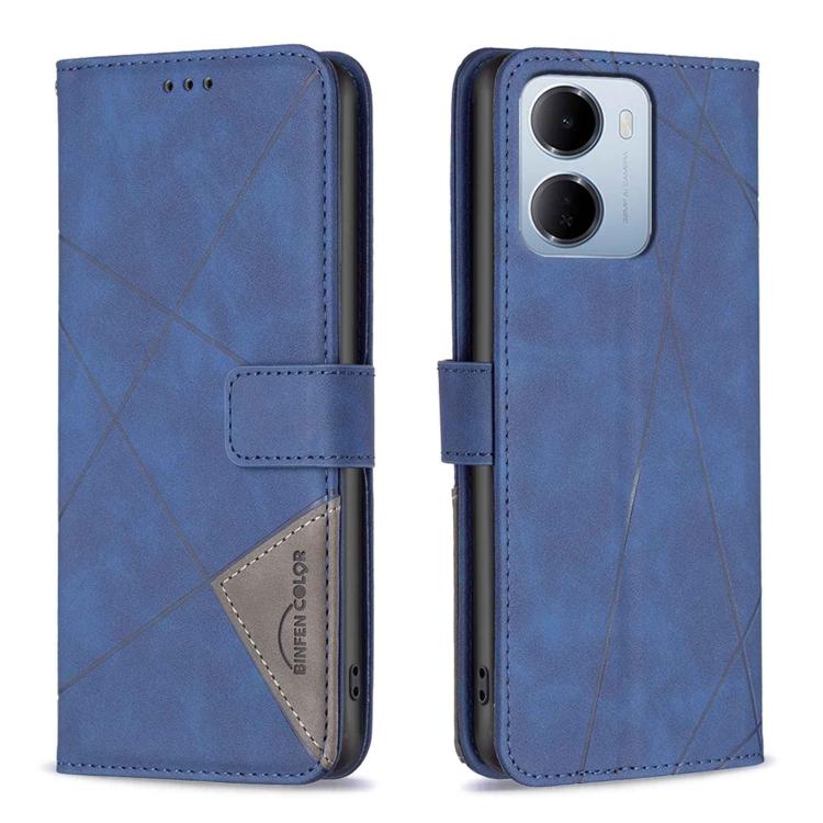 For Redmi 15a 5G Magnetic Buckle Rhombus Texture Leather Phone Case(Blue)
For Redmi 15a 5G Magnetic Buckle Rhombus Texture Leather Phone Case(Blue)