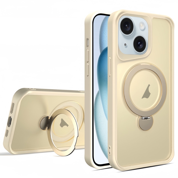 For iPhone 15 Plus / 14 Plus Invisible Fulcrum Holder MagSafe Phone Case(Beige)
For iPhone 15 Plus / 14 Plus Invisible Fulcrum Holder MagSafe Phone Case(Beige)
