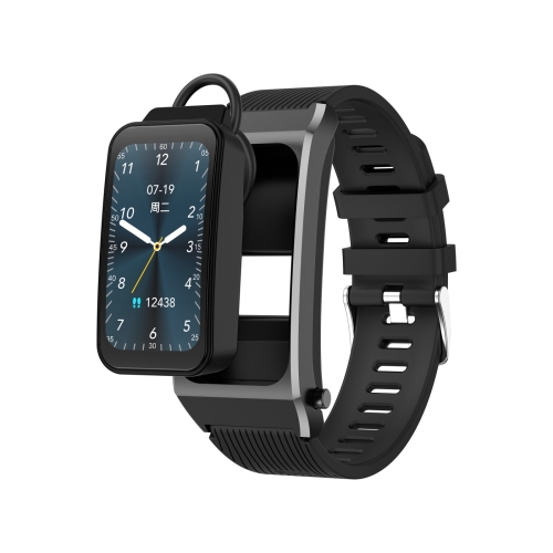 A8 1.98 inch 2 in 1 Bluetooth Earphone Silicone Strap Smart Watch, Support ECG / NFC(Black)
A8 1.98 inch 2 in 1 Bluetooth Earphone Silicone Strap Smart Watch, Support ECG / NFC(Black)