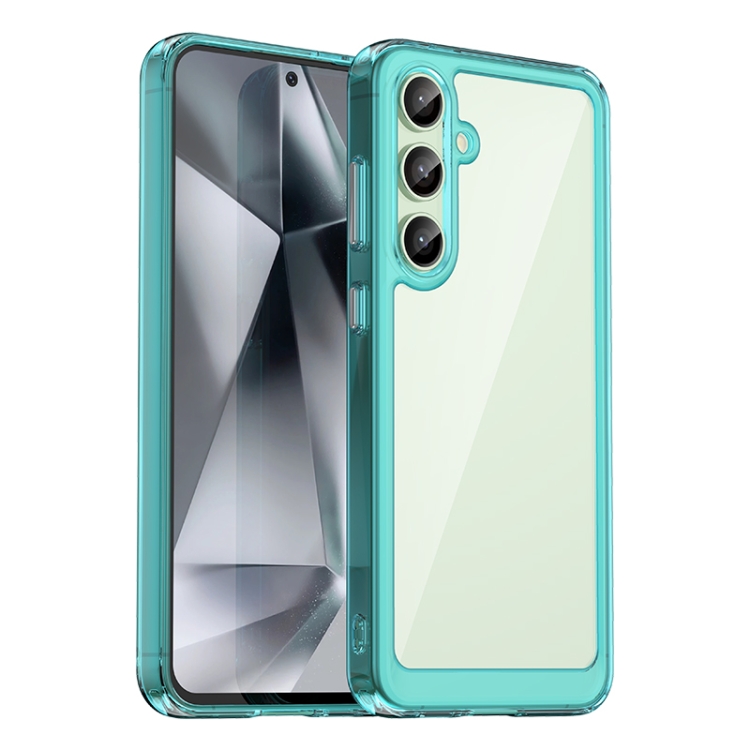 For Samsung Galaxy S24 FE 5G Colorful Series Acrylic Hybrid TPU Phone Case(Transparent Blue)
For Samsung Galaxy S24 FE 5G Colorful Series Acrylic Hybrid TPU Phone Case(Transparent Blue)
