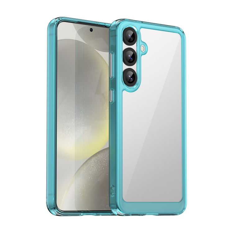 For Samsung Galaxy S25+ 5G Colorful Series Acrylic Hybrid TPU Phone Case(Transparent Blue)
For Samsung Galaxy S25+ 5G Colorful Series Acrylic Hybrid TPU Phone Case(Transparent Blue)