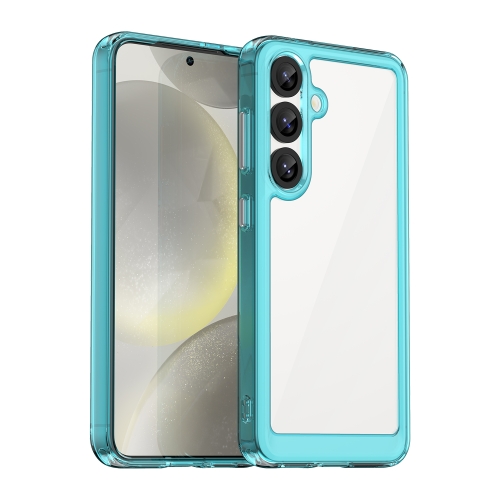 For Samsung Galaxy S25 5G Colorful Series Acrylic Hybrid TPU Phone Case(Transparent Blue)
For Samsung Galaxy S25 5G Colorful Series Acrylic Hybrid TPU Phone Case(Transparent Blue)