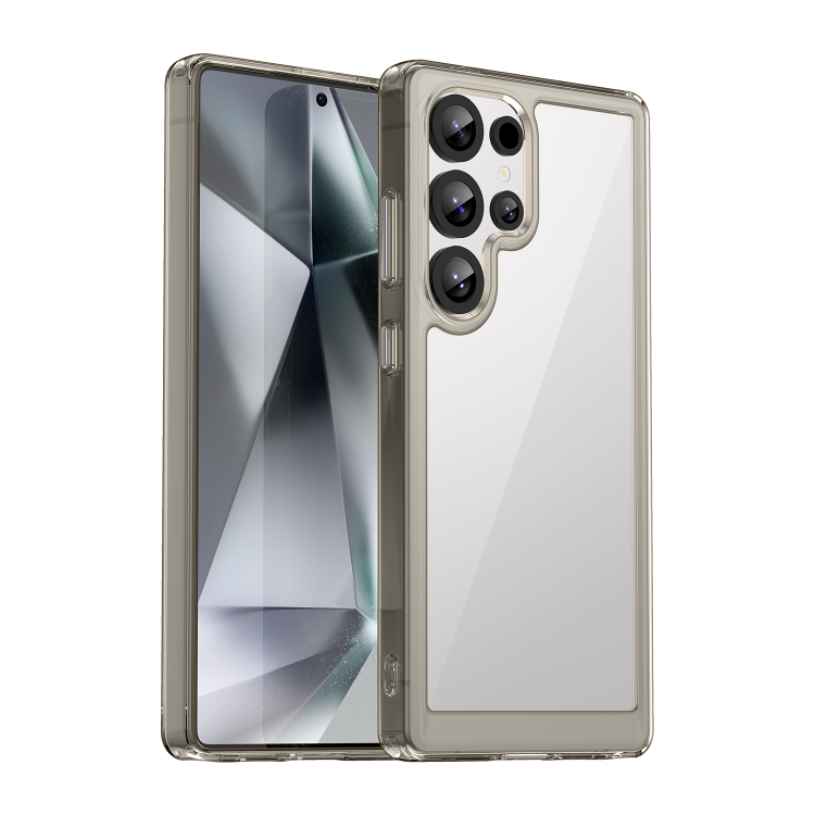For Samsung Galaxy S25 Ultra 5G Colorful Series Acrylic Hybrid TPU Phone Case(Transparent Grey)
For Samsung Galaxy S25 Ultra 5G Colorful Series Acrylic Hybrid TPU Phone Case(Transparent Grey)