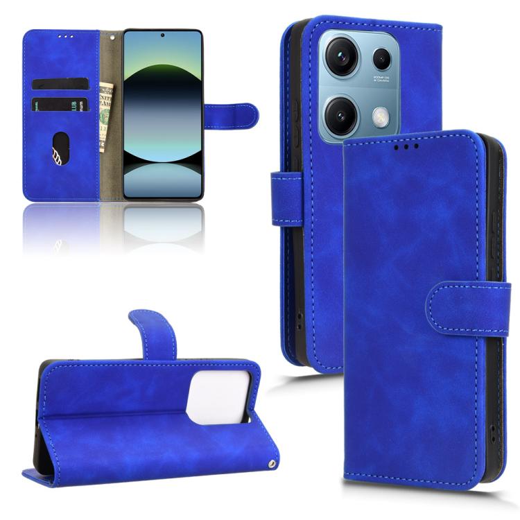 For Redmi Note 14S / Note 13 Pro 4G Skin Feel Magnetic Flip Leather Phone Case(Blue)
For Redmi Note 14S / Note 13 Pro 4G Skin Feel Magnetic Flip Leather Phone Case(Blue)