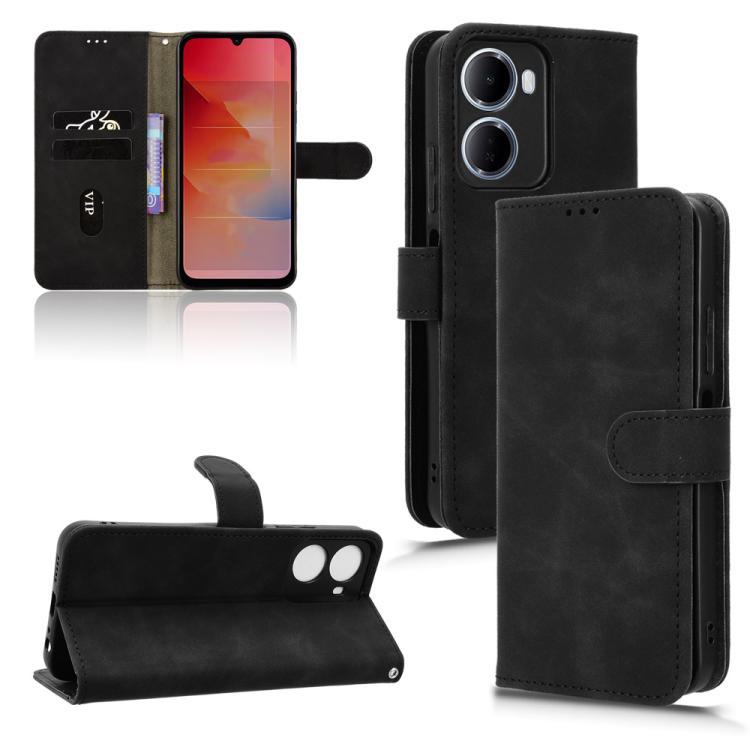 For Redmi 15a 5G Skin Feel Magnetic Flip Leather Phone Case(Black)
For Redmi 15a 5G Skin Feel Magnetic Flip Leather Phone Case(Black)