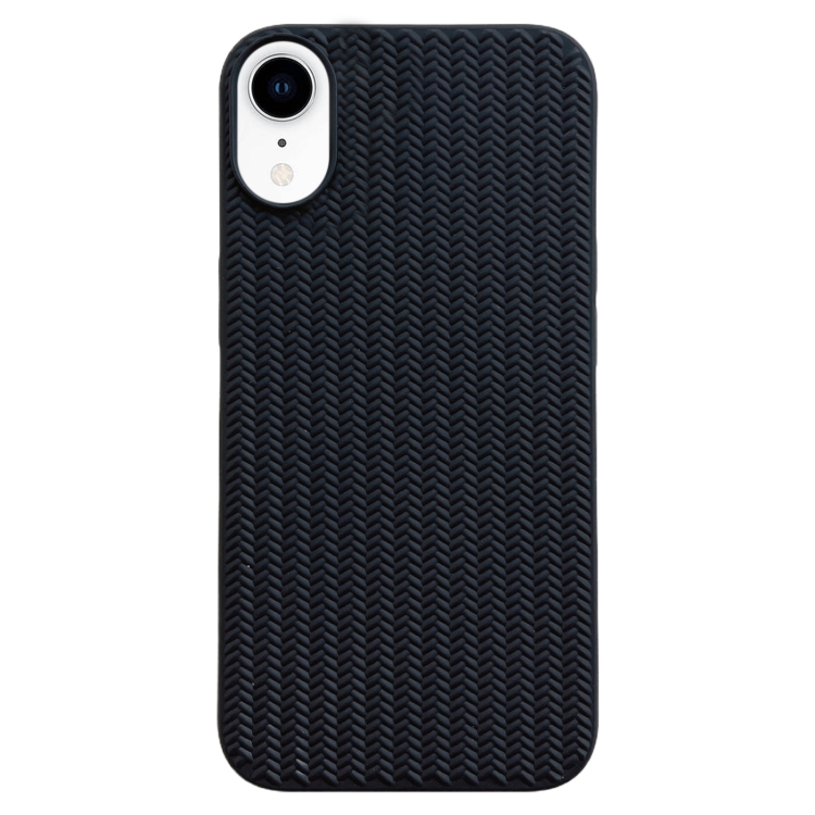 For iPhone XR Weave Texture TPU Phone Case(Black)
For iPhone XR Weave Texture TPU Phone Case(Black)