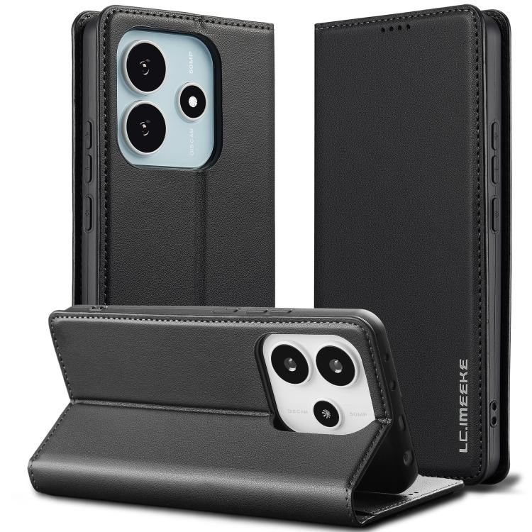 For Redmi Note 14 4G 164.84mm LC.IMEEKE L1 Series Frosted Fine Texture PU Phone Case(Black)
For Redmi Note 14 4G 164.84mm LC.IMEEKE L1 Series Frosted Fine Texture PU Phone Case(Black)