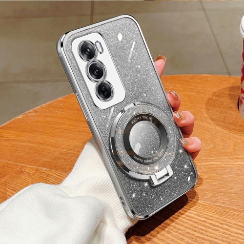 For OPPO Reno12 Pro Global Plated Gradient Glitter Round Holder TPU Phone Case(Silver)
For OPPO Reno12 Pro Global Plated Gradient Glitter Round Holder TPU Phone Case(Silver)