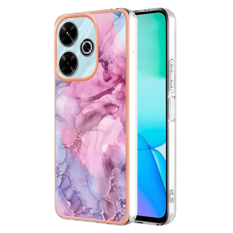 For Redmi 13 4G Electroplating Marble Dual-side IMD Phone Case(Pink 013)
For Redmi 13 4G Electroplating Marble Dual-side IMD Phone Case(Pink 013)