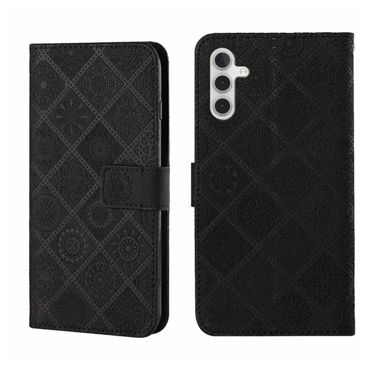 For Samsung Galaxy S25+ 5G Ethnic Style Embossed Pattern Leather Phone Case(Black)
For Samsung Galaxy S25+ 5G Ethnic Style Embossed Pattern Leather Phone Case(Black)