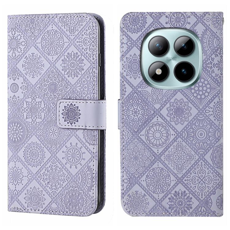 For Redmi Note 15 Pro 5G Global 163.6mm Ethnic Style Embossed Pattern Leather Phone Case(Purple)
For Redmi Note 15 Pro 5G Global 163.6mm Ethnic Style Embossed Pattern Leather Phone Case(Purple)