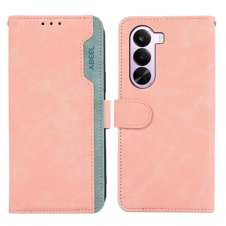 For OnePlus Nord CE6 Lite 5G Global ABEEL Color Block Magnetic RFID Leather Phone Case(Pink-Cyan)
For OnePlus Nord CE6 Lite 5G Global ABEEL Color Block Magnetic RFID Leather Phone Case(Pink-Cyan)