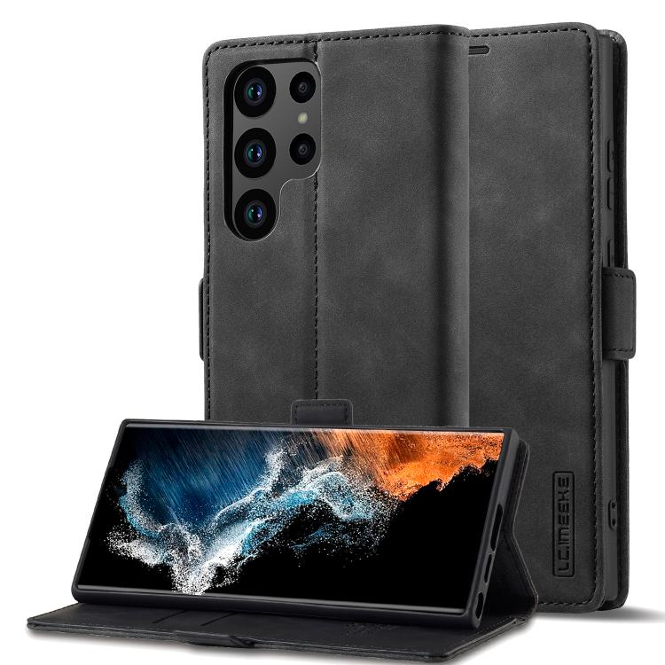 For Samsung Galaxy S25 Ultra 5G LC.IMEEKE Strong Magnetism Microfiber Leather Phone Case(Black)
For Samsung Galaxy S25 Ultra 5G LC.IMEEKE Strong Magnetism Microfiber Leather Phone Case(Black)