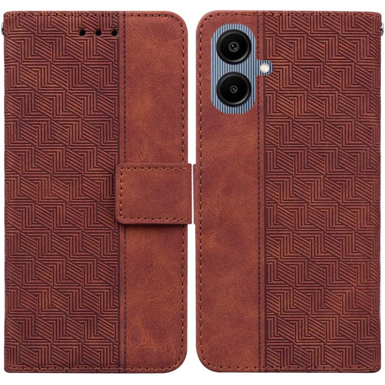 For Samsung Galaxy A07 4G / A06 4G / 5G Geometric Embossed Leather Phone Case(Brown)
For Samsung Galaxy A07 4G / A06 4G / 5G Geometric Embossed Leather Phone Case(Brown)