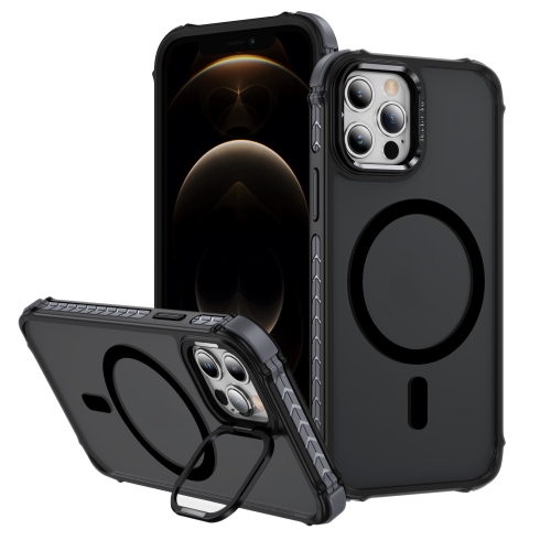 For iPhone 12 Pro Max Rainbow Series Skin Feel MagSafe Lens Holder Phone Case(Black)
For iPhone 12 Pro Max Rainbow Series Skin Feel MagSafe Lens Holder Phone Case(Black)