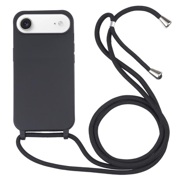 Candy Colors TPU Protective Phone Case with Lanyard For iPhone Air(Black)
Candy Colors TPU Protective Phone Case with Lanyard For iPhone Air(Black)