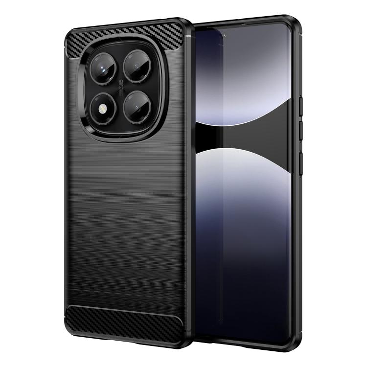 For Redmi Note 14 Pro 4G Brushed Texture Carbon Fiber TPU Phone Case(Black)
For Redmi Note 14 Pro 4G Brushed Texture Carbon Fiber TPU Phone Case(Black)