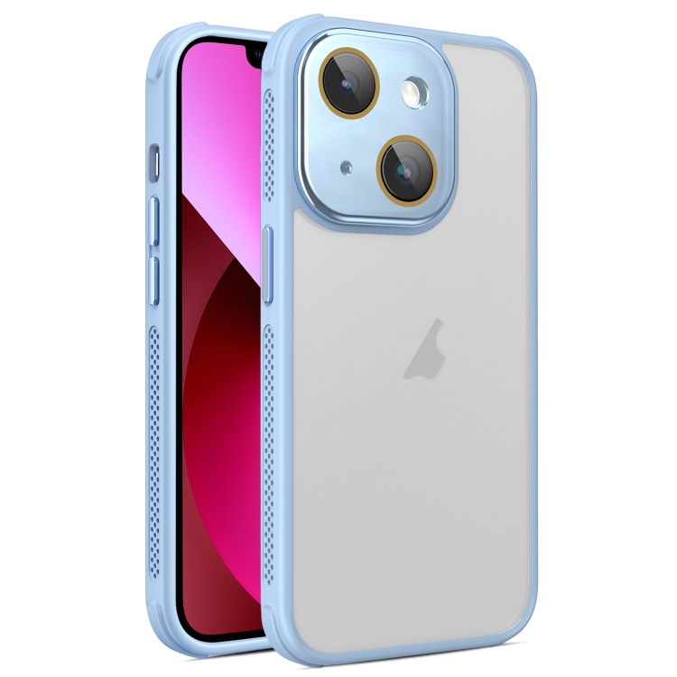 For iPhone 13 Hardware Side Cooling Skin Feel Frosted Phone Case with Lens Film(Sky Blue)
For iPhone 13 Hardware Side Cooling Skin Feel Frosted Phone Case with Lens Film(Sky Blue)