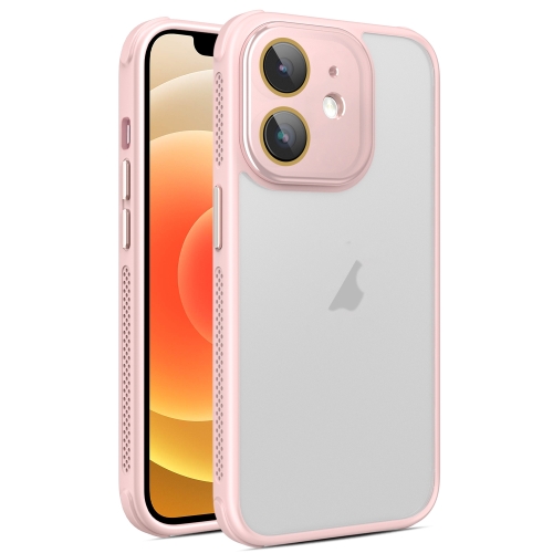 For iPhone 12 Hardware Side Cooling Skin Feel Frosted Phone Case with Lens Film(Pink)
For iPhone 12 Hardware Side Cooling Skin Feel Frosted Phone Case with Lens Film(Pink)