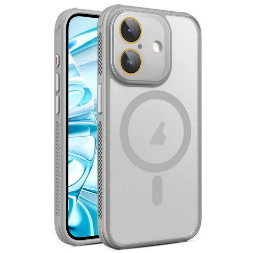 For iPhone 16 Plus Hardware Side Cooling Skin Feel Frosted MagSafe Magnetic Phone Case with Lens Film(Grey)
For iPhone 16 Plus Hardware Side Cooling Skin Feel Frosted MagSafe Magnetic Phone Case with Lens Film(Grey)