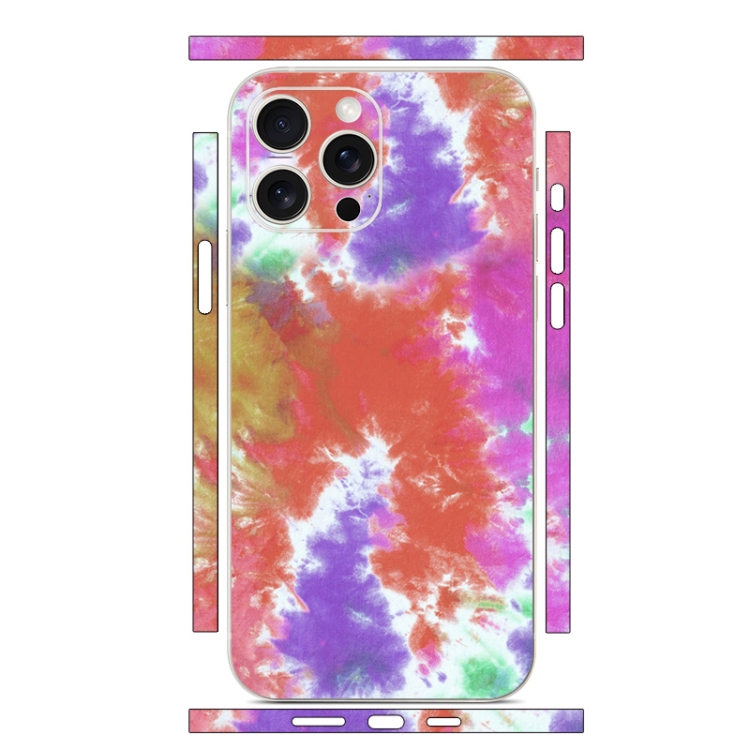 For iPhone 15 Pro Max All-inclusive PET Phone Decal Adhesive Sticker(Orange Purple)
For iPhone 15 Pro Max All-inclusive PET Phone Decal Adhesive Sticker(Orange Purple)