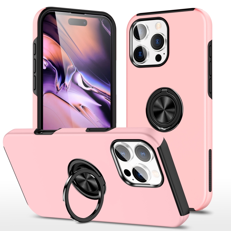 For iPhone 16 Pro PC + TPU Magnetic Phone Case with Invisible Ring Holder(Rose Gold)
For iPhone 16 Pro PC + TPU Magnetic Phone Case with Invisible Ring Holder(Rose Gold)