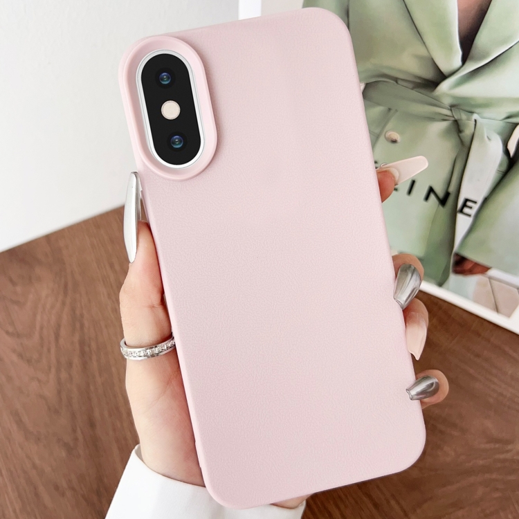 For iPhone XS Max Leather Texture TPU Full Coverage Phone Case(Pink)
For iPhone XS Max Leather Texture TPU Full Coverage Phone Case(Pink)