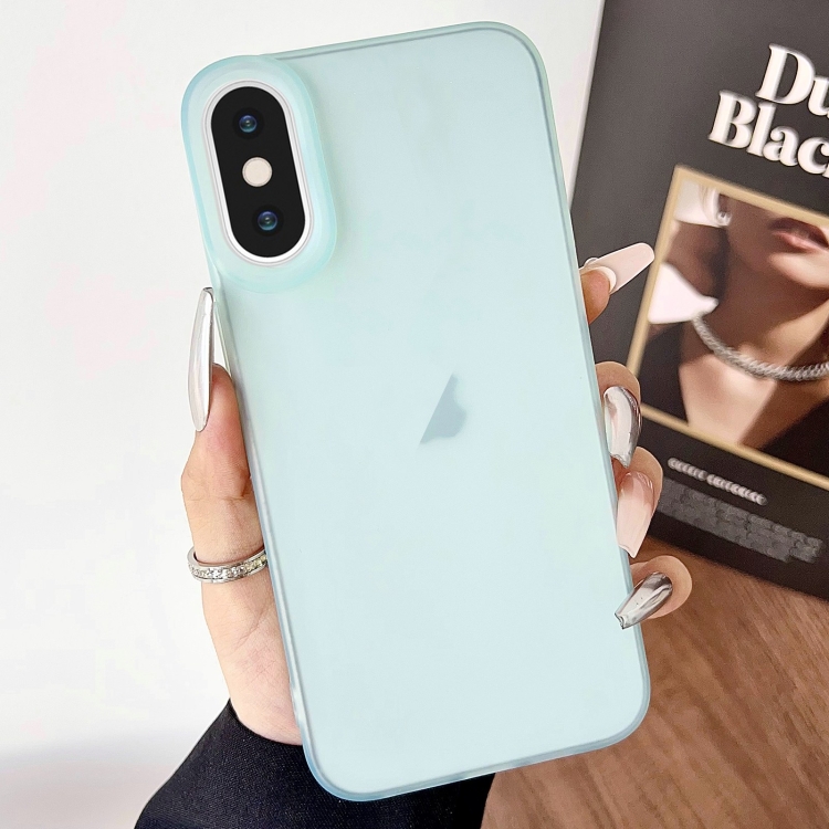 For iPhone XS Max Frosted Translucent TPU Full Coverage Phone Case(Light Green)
For iPhone XS Max Frosted Translucent TPU Full Coverage Phone Case(Light Green)