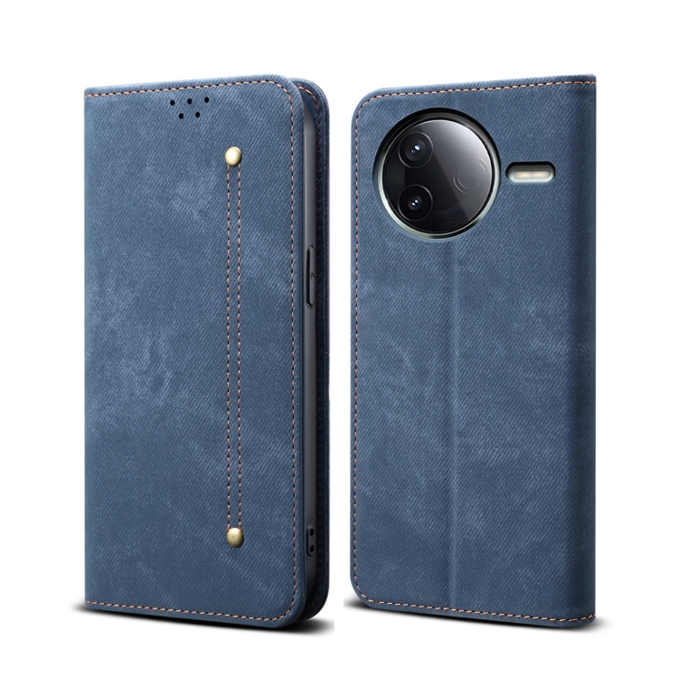 For Redmi K80 Pro / Xiaomi Poco F7 Ultra Denim Texture Casual Style Horizontal Flip Leather Case(Blue)
For Redmi K80 Pro / Xiaomi Poco F7 Ultra Denim Texture Casual Style Horizontal Flip Leather Case(Blue)