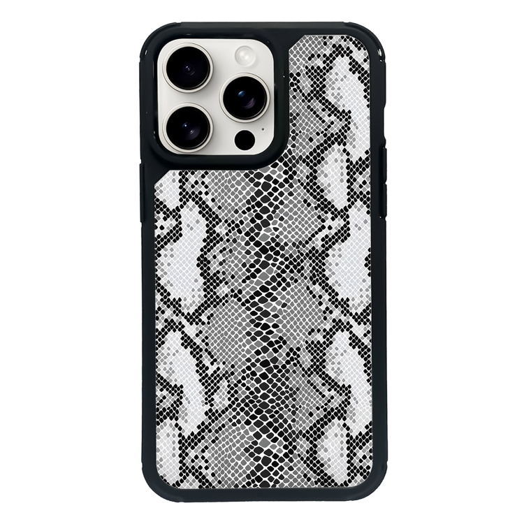 For iPhone 14 Pro Max Exclusive Design Style PC Full Coverage Pattern Phone Case(Silver Python Texture)
For iPhone 14 Pro Max Exclusive Design Style PC Full Coverage Pattern Phone Case(Silver Python Texture)