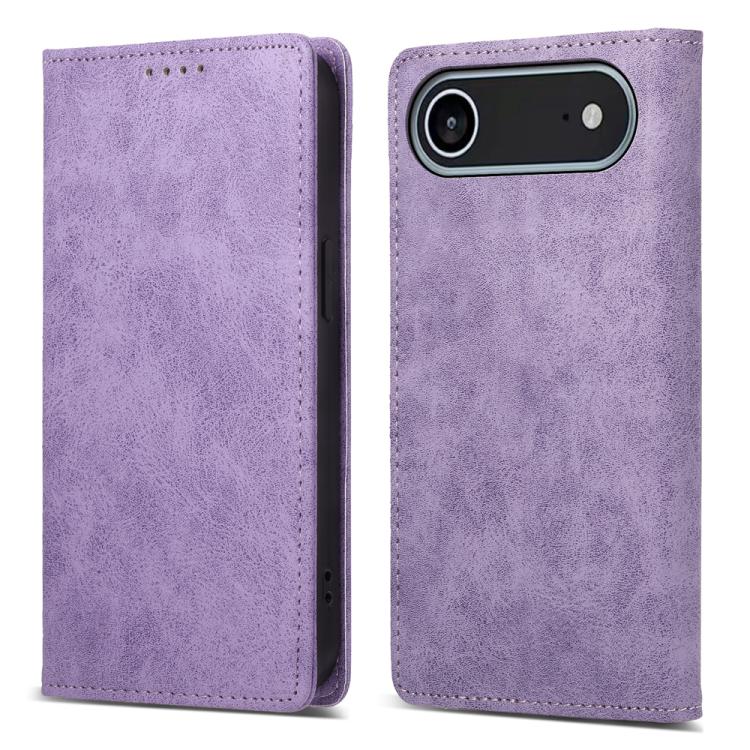 For iPhone 17 Air Business Solid Color Magnetic RFID Leather Phone Case(Purple)
For iPhone 17 Air Business Solid Color Magnetic RFID Leather Phone Case(Purple)