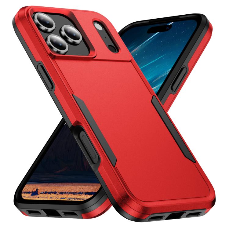 For iPhone 17 Pro Pioneer Armor Heavy Duty PC + TPU Phone Case(Red+Black)
For iPhone 17 Pro Pioneer Armor Heavy Duty PC + TPU Phone Case(Red+Black)