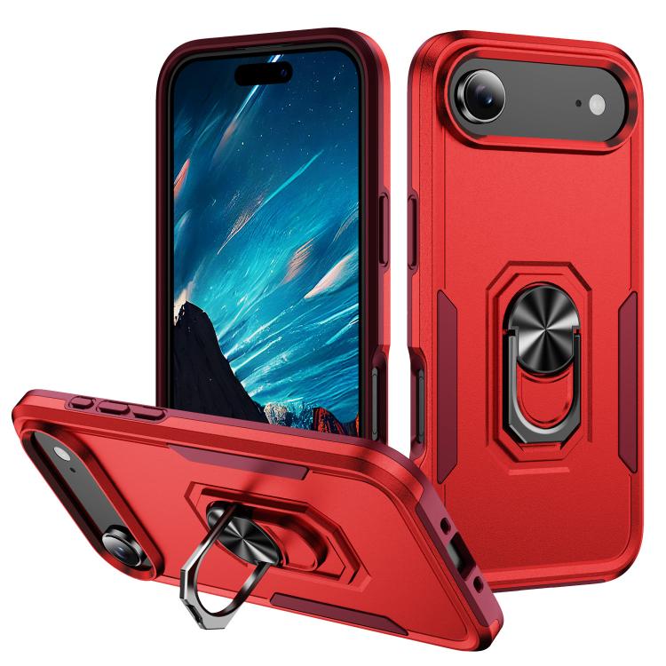 For iPhone Air Pioneer Armor Heavy Duty PC + TPU Phone Case with Holder(Red+Rose Red)
For iPhone Air Pioneer Armor Heavy Duty PC + TPU Phone Case with Holder(Red+Rose Red)
