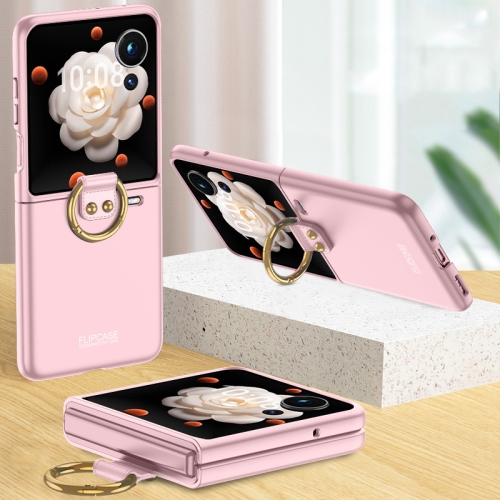 For Honor Magic V Flip GKK Ultra-thin Full Coverage Phone Case with Ring(Pink)
For Honor Magic V Flip GKK Ultra-thin Full Coverage Phone Case with Ring(Pink)