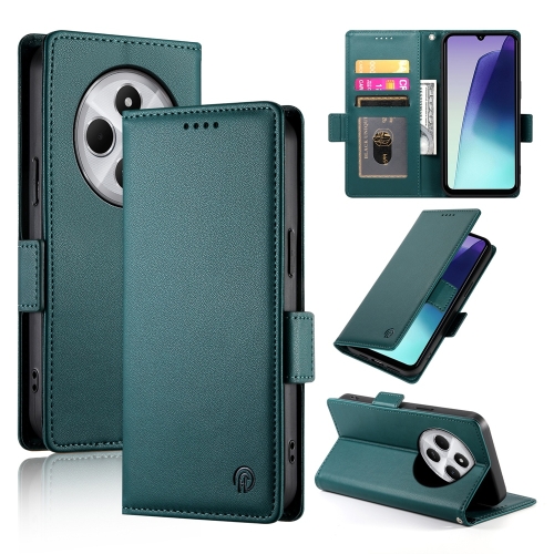 For Redmi 14C 4G Side Buckle Magnetic Frosted Leather Phone Case(Dark Green)
For Redmi 14C 4G Side Buckle Magnetic Frosted Leather Phone Case(Dark Green)