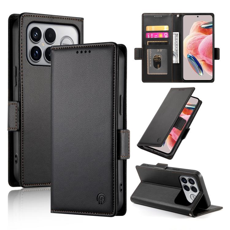 For Redmi K90 Pro Max / Poco F8 Ultra 5G Side Buckle Magnetic Frosted Leather Phone Case(Black)
For Redmi K90 Pro Max / Poco F8 Ultra 5G Side Buckle Magnetic Frosted Leather Phone Case(Black)