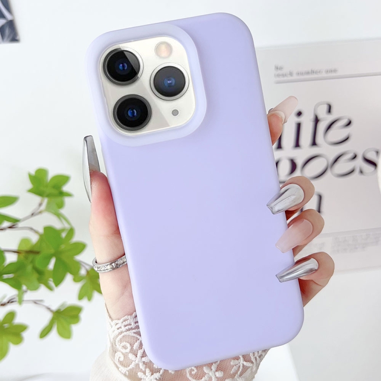 For iPhone 11 Pro PC Hybrid Liquid Silicone Jelly Phone Case(Light Purple)
For iPhone 11 Pro PC Hybrid Liquid Silicone Jelly Phone Case(Light Purple)