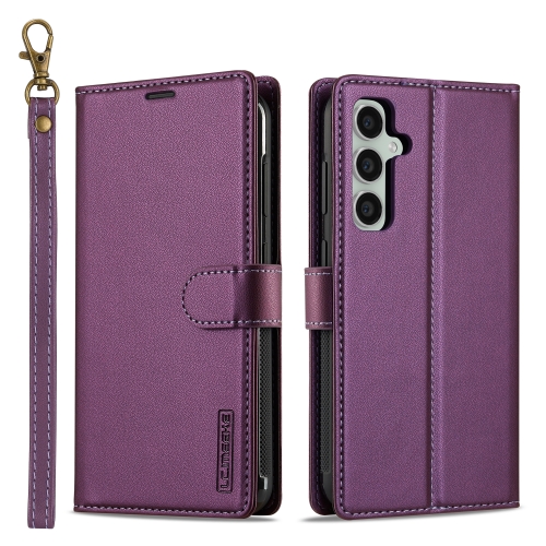 For Samsung Galaxy S24 FE 5G LC.IMEEKE L2 Series Detachable Magsafe PU Phone Case with Lanyard(Purple)
For Samsung Galaxy S24 FE 5G LC.IMEEKE L2 Series Detachable Magsafe PU Phone Case with Lanyard(Purple)