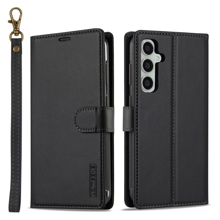 For Galaxy S26 FE 5G LC.IMEEKE L2 Series Detachable Magsafe PU Phone Case with Lanyard(Black)
For Galaxy S26 FE 5G LC.IMEEKE L2 Series Detachable Magsafe PU Phone Case with Lanyard(Black)