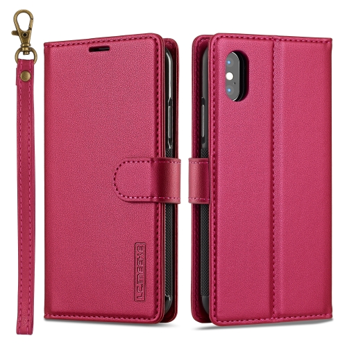 For iPhone XS Max LC.IMEEKE L2 Series Detachable Magsafe PU Phone Case with Lanyard(Red)
For iPhone XS Max LC.IMEEKE L2 Series Detachable Magsafe PU Phone Case with Lanyard(Red)