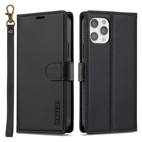 For iPhone 12 Pro Max LC.IMEEKE L2 Series Detachable Magsafe PU Phone Case with Lanyard(Black)
For iPhone 12 Pro Max LC.IMEEKE L2 Series Detachable Magsafe PU Phone Case with Lanyard(Black)