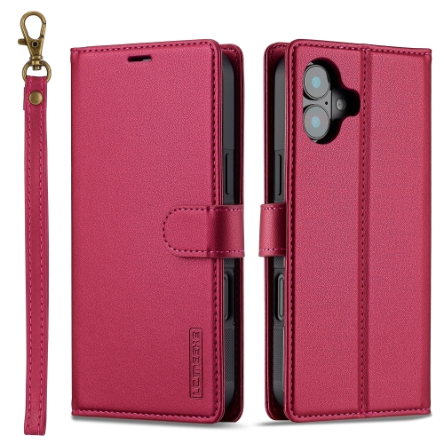 For iPhone 16 LC.IMEEKE L2 Series Detachable Magsafe PU Phone Case with Lanyard(Red)
For iPhone 16 LC.IMEEKE L2 Series Detachable Magsafe PU Phone Case with Lanyard(Red)