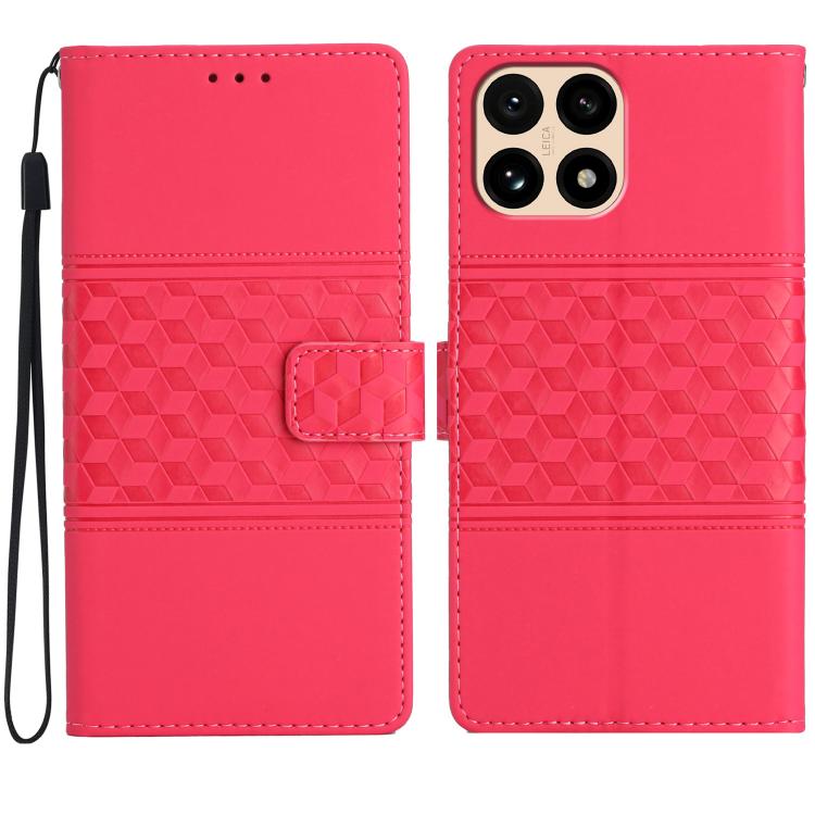 For Redmi 15T 5G Diamond Embossed Skin Feel Leather Phone Case(Red)
For Redmi 15T 5G Diamond Embossed Skin Feel Leather Phone Case(Red)