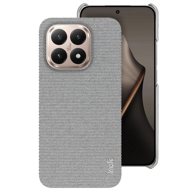 For Xiaomi 15T 5G imak Ruiyi Series Cloth Texture PU + PC Phone Case(Light Grey)
For Xiaomi 15T 5G imak Ruiyi Series Cloth Texture PU + PC Phone Case(Light Grey)