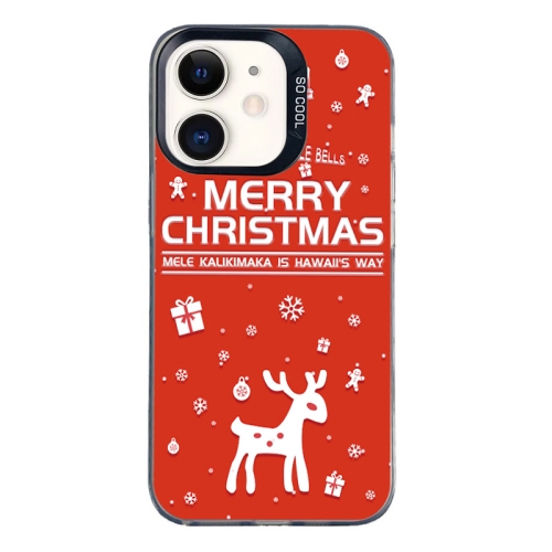 For iPhone 12 Christmas Series PC Full Coverage Pattern Phone Case(CK045 Black)
For iPhone 12 Christmas Series PC Full Coverage Pattern Phone Case(CK045 Black)